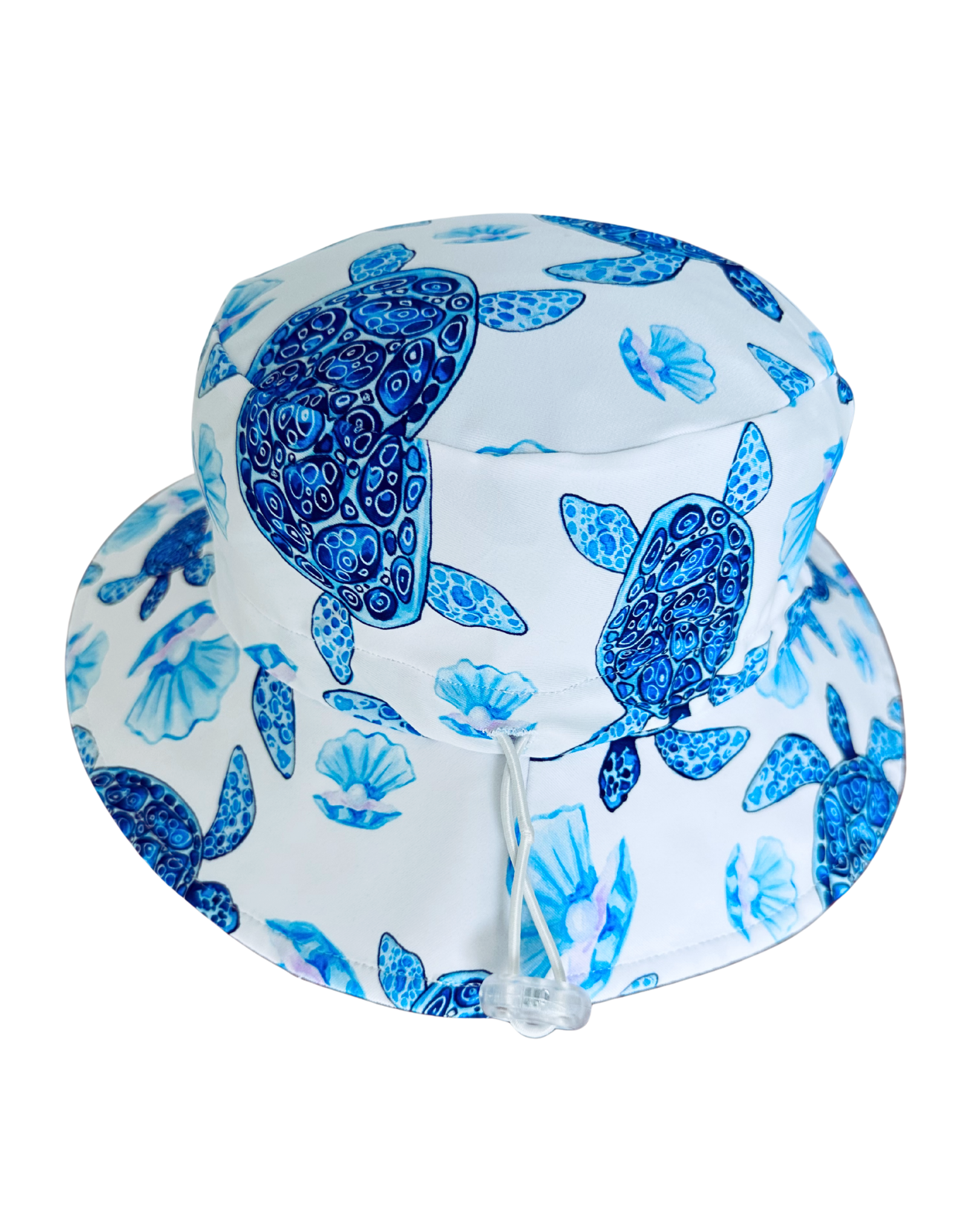 ZipMAE Swimwear Sun Hat Tide Rider with wide brim and adjustable strap, perfect for beach and outdoor sun protection.