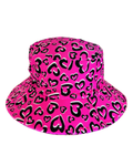 Sun hat from ZipMAE Swimwear Love Splash Bundle, paired with matching scrunchie and vibrant swimwear set for summer fun.